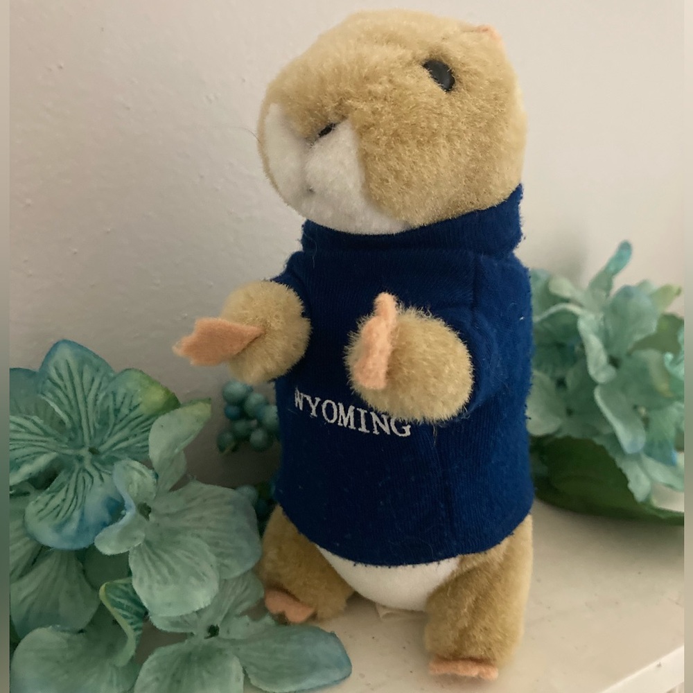 🌸 Wyoming Prairie Dog Plush Toy – Shoshone Souvenir